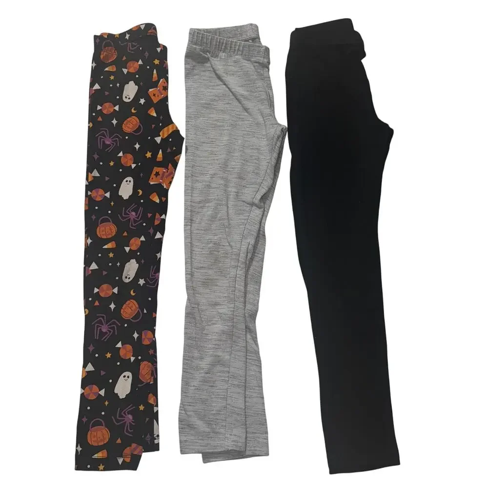 Cat & Jack LOT of 3‎  Girls M Leggings Everyday Playwear Casual Comfy Soft